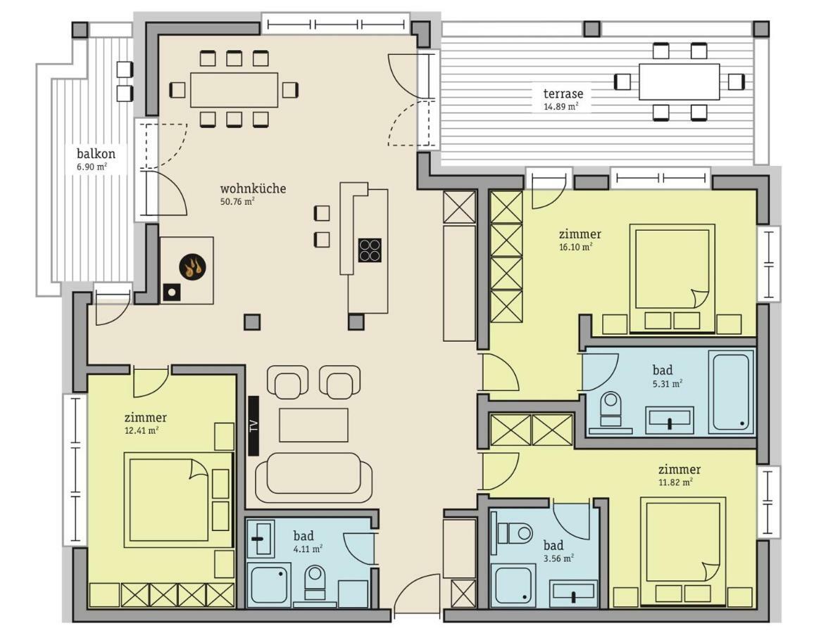 Apartament Kitzbuheler Alpen Penthouse Hollersbach Hollersbach im Pinzgau Zewnętrze zdjęcie